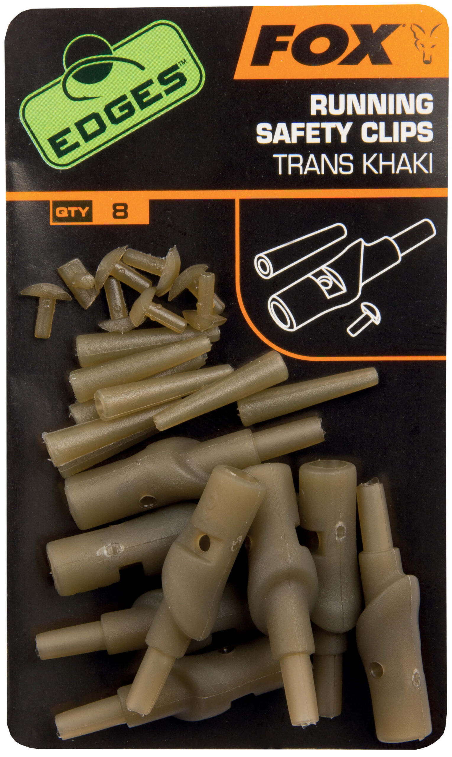 FOX RUNNING SAFETY CLIPS