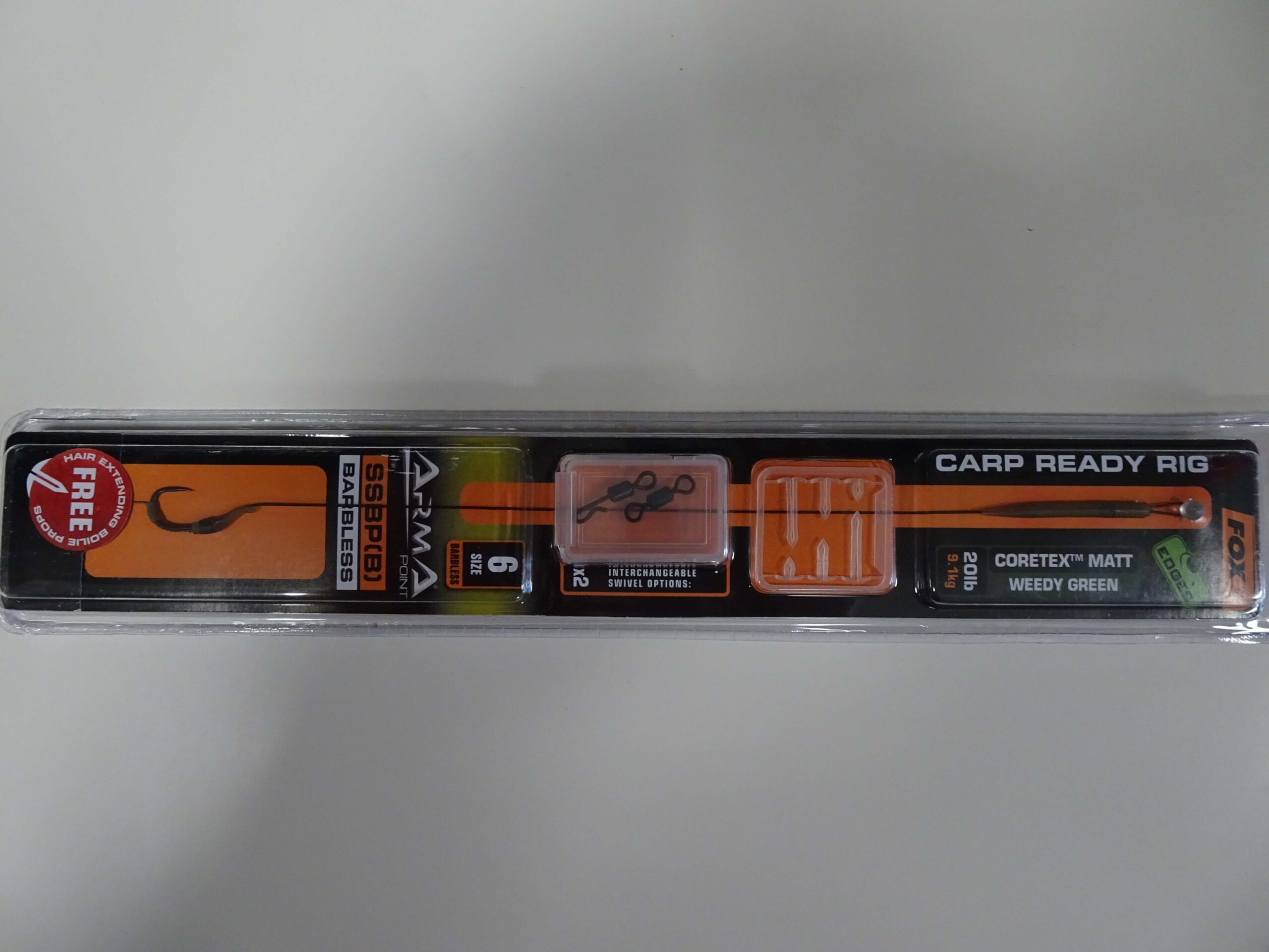 FOX ARMA POINT READY RIGS WEEDY GREEN 6