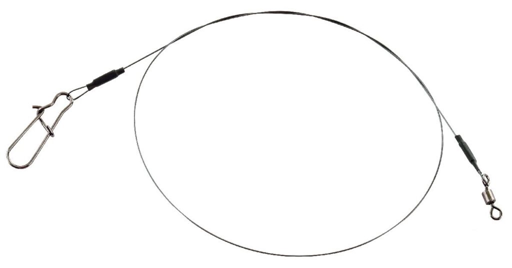 FOX RAGE TITANIUM LEADERS SINGLE STRAND 40cm 14kg