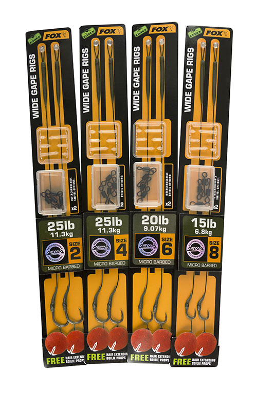 FOX ARMA POINT WIDE GAPE RIGS GREEN