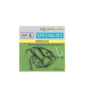 KORUM XPERT SPECIALIST BARBLESS
