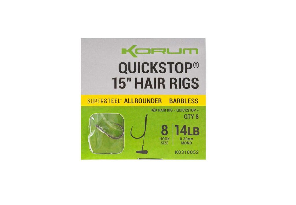 KORUM BIG FISH HAIR RIGS 38cm QS BARBLESS