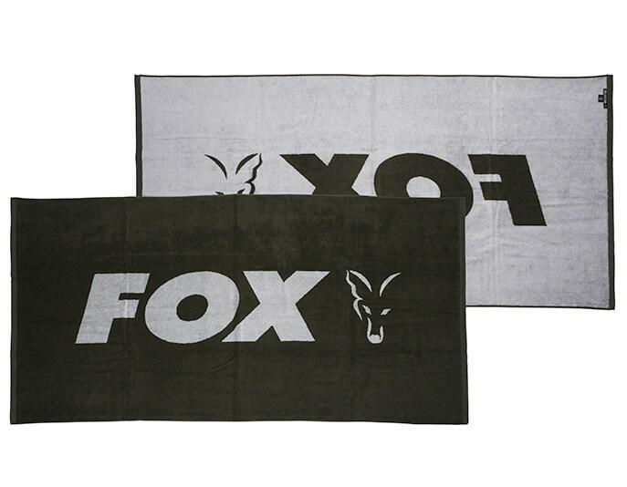 FOX BEACH TOWEL GREEN SILVER BEACH TOWEL