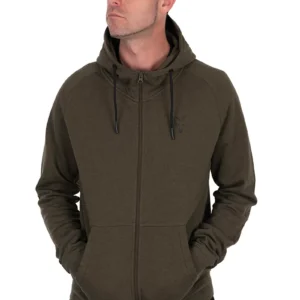 FOX LW HOODY GRÜN SCHWARZ