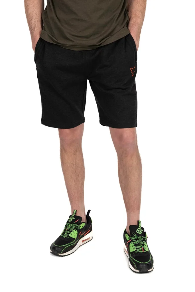 FOX LW JOGGER SHORT BLACK ORANGE