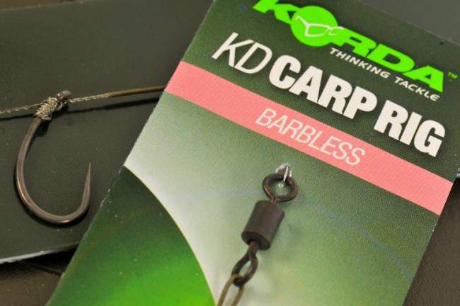 KORDA KD RIG KURV SHANK 8 20lb