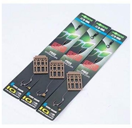 KORDA IQ D RIG SIZE 2 KURV Barbed
