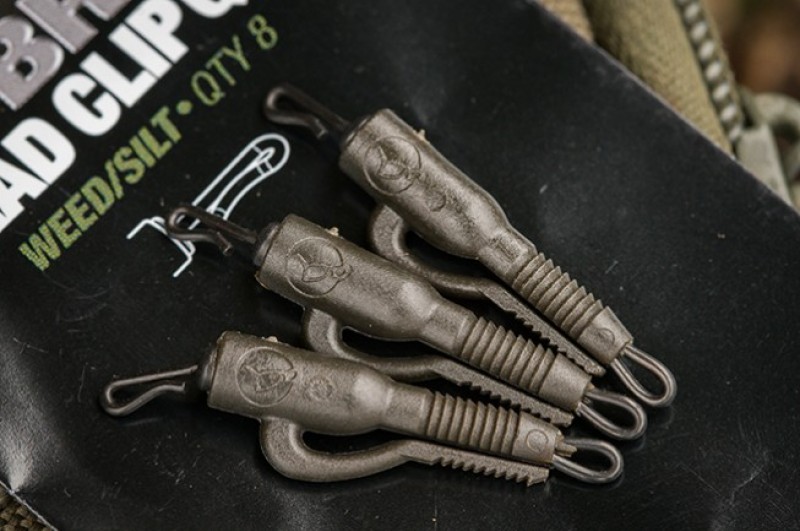 KORDA HYBRID LEAD CLIP WEED-SILT