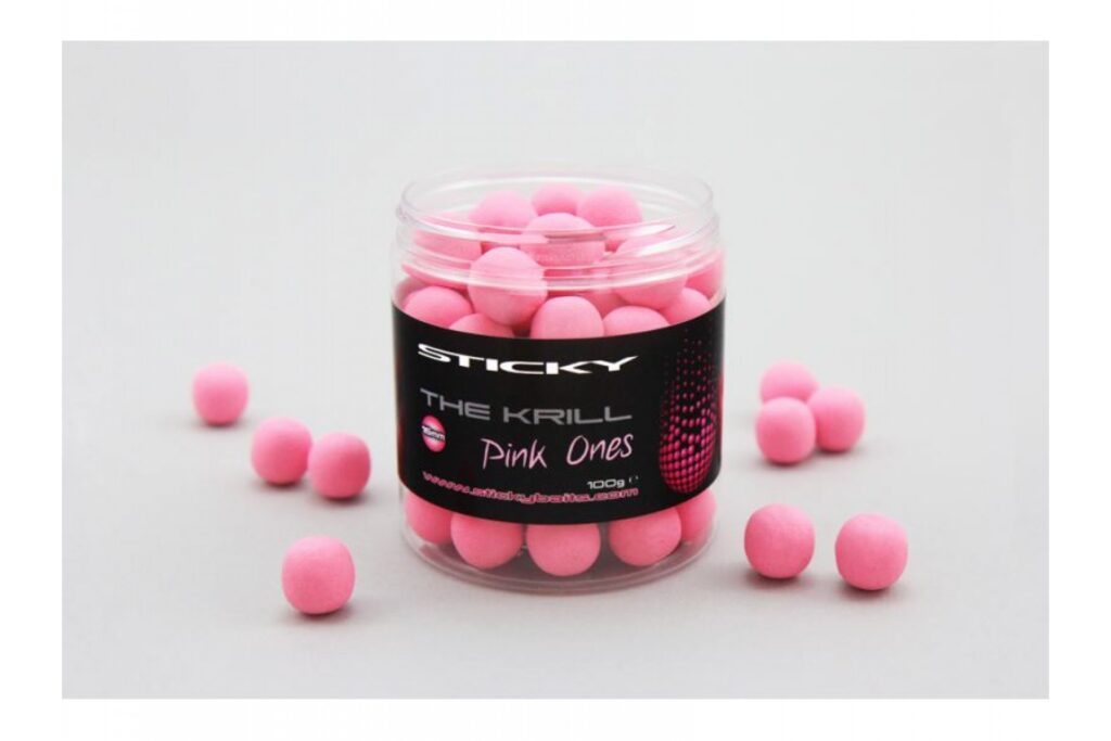 STICKY BAITS THE KRILL 14mm PINK POP UP