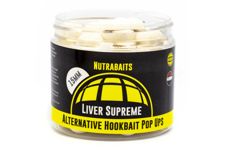 NUTRABAITS LIVER SUPREME POP UPS 15mm