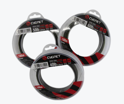 CYGNET MONO SNAG LEADER 100M GREEN