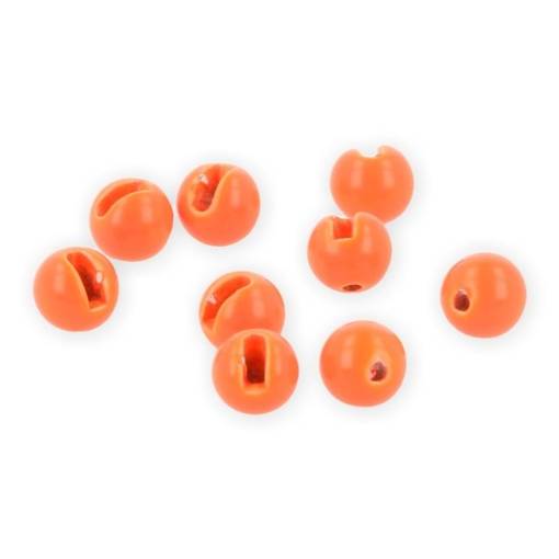 54 DEAN STREET TUNGSTEN SLOTTED BEADS 3.5MM #FLUO ORANGE