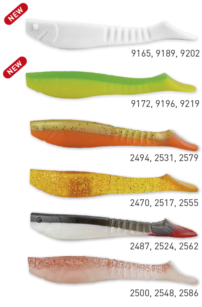 PREDATOR-Z SAMBA 8cm 8g 4pcs