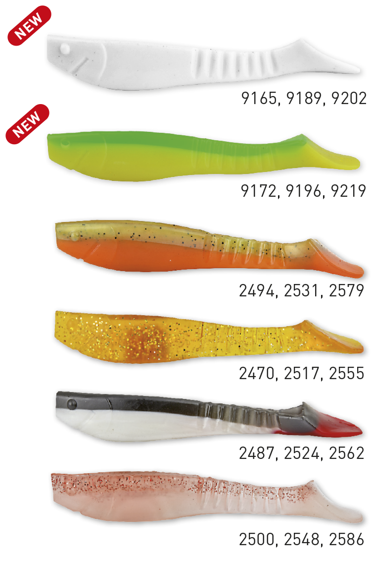 PREDATOR-Z SAMBA 8cm 8g 4pcs