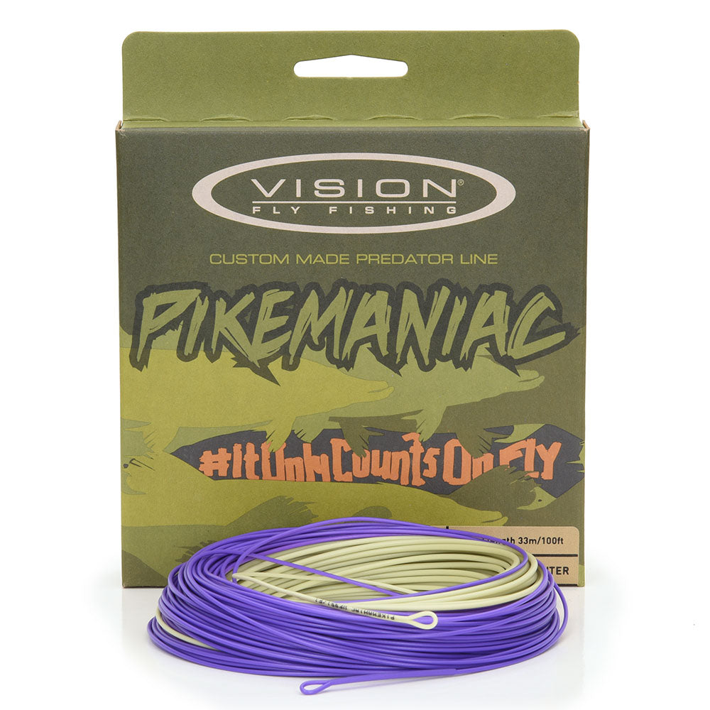 VISION PIKEMANIC FLY LINE WF-10 SLOMO TO FAST INTERMEDIATE