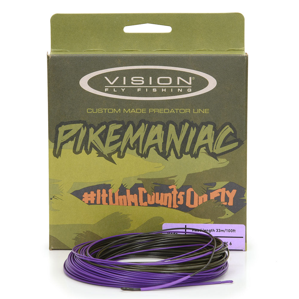 VISION PIKEMANIC FLY LINE WF-10 SINK3 TO SINK6