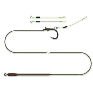 MADCAT QUICK CHANGE PELLET RIG 60cm 0.8mm 2/0 135LB