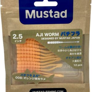 MUSTAD AJI WORM BACHI FLA 6,35 cm