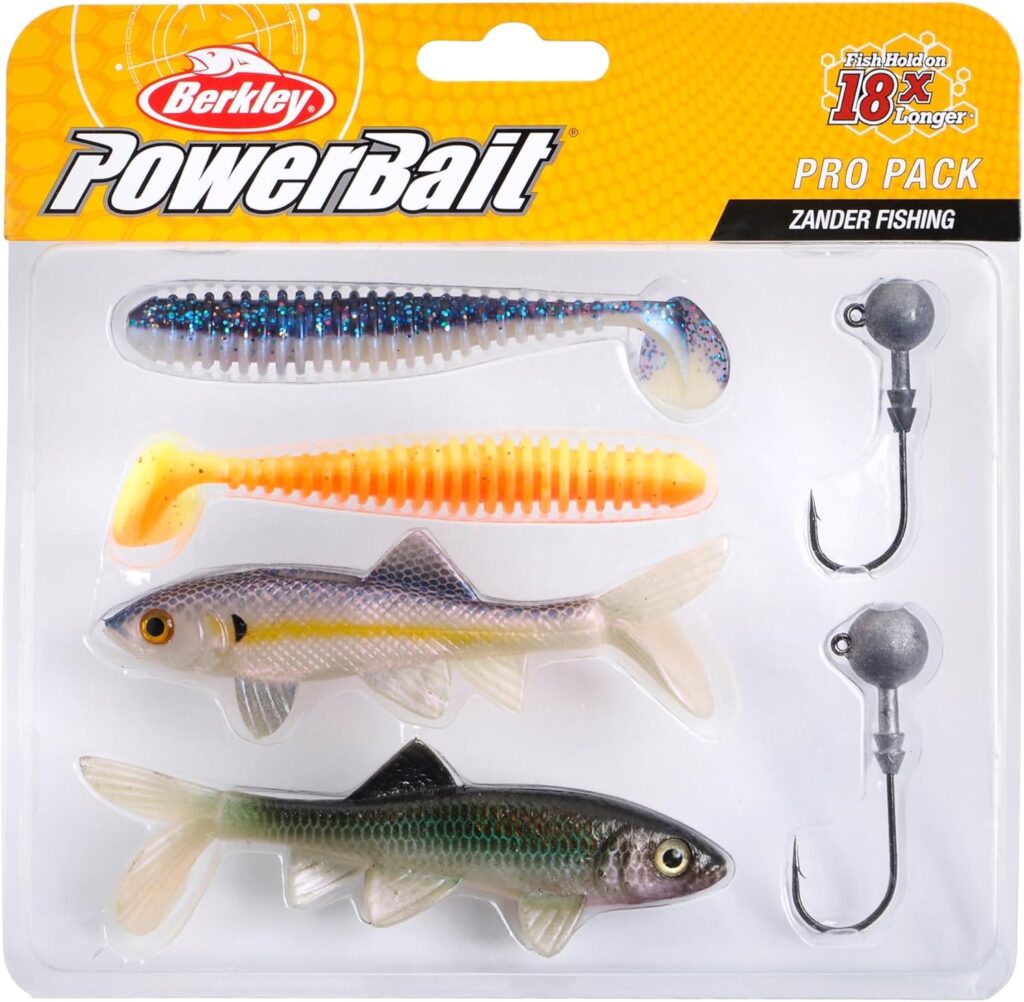 BERKLEY POWER BAIT ZANDER FISHING 10cm 4pcs