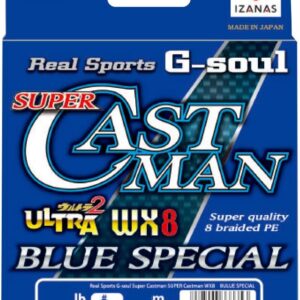 YGK GALIS G-SOUL SUPER CASTMAN BLUE SPECIAL ULTRA WX8 200m #2.5
