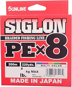 SUNLINE SIGLON PE X8 multicolor 200m