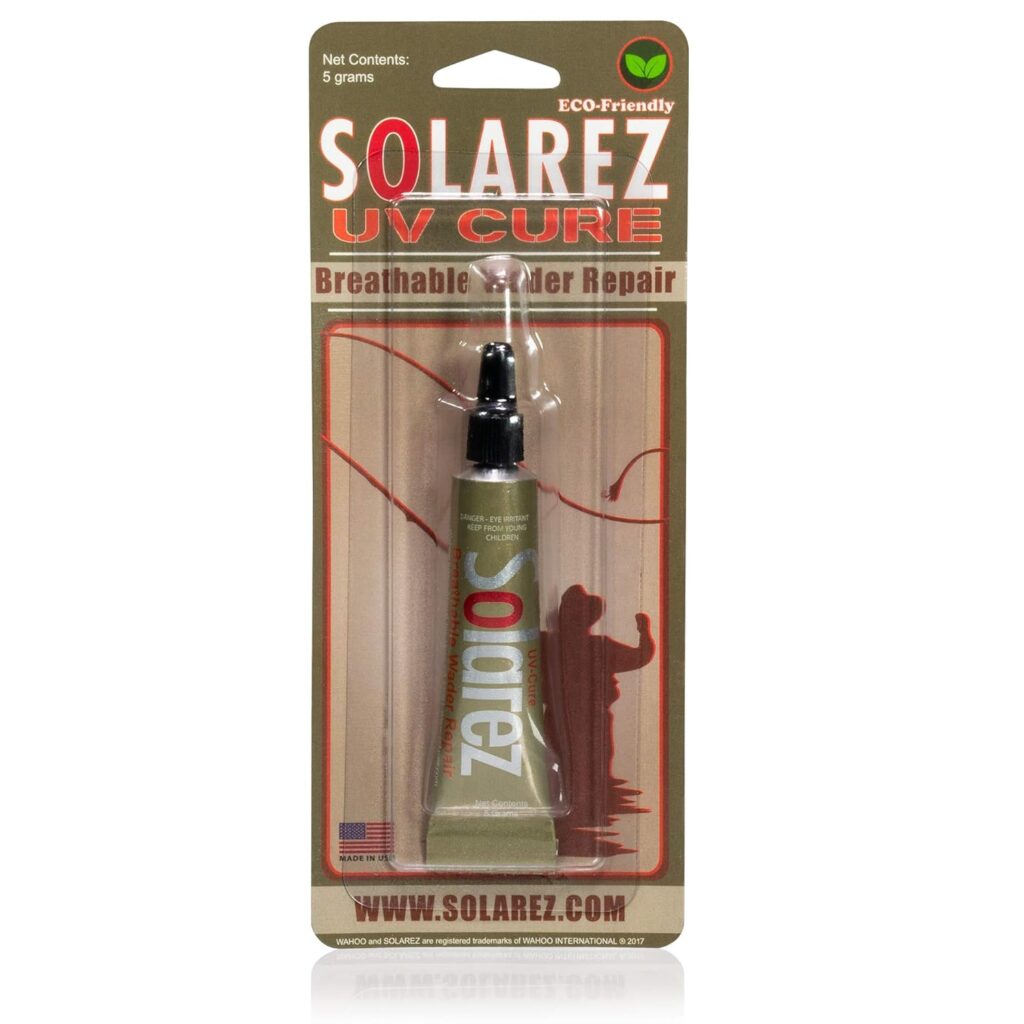 SOLAREZ UV CURE WADER REPAIR