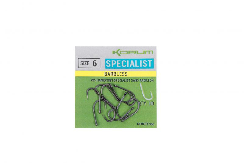 KORUM XPERT SPECIALIST BARBLESS