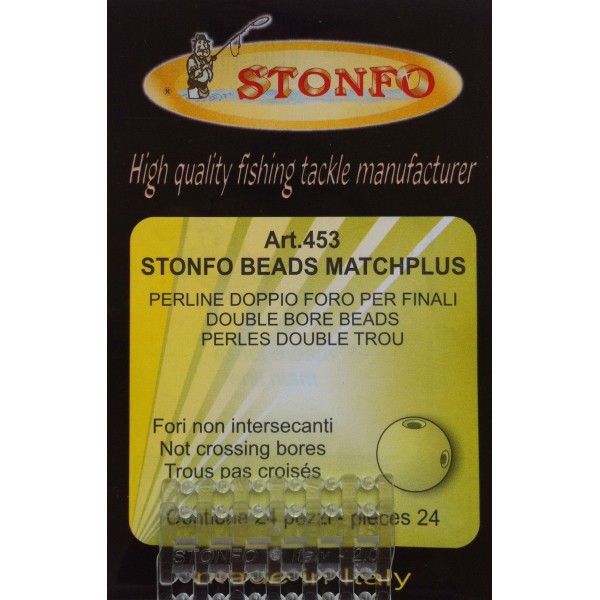STONFO 2 HOLES PEARLS
