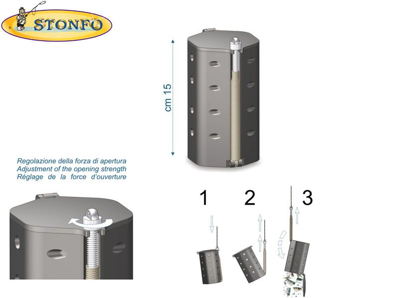 STONFO BOAT FEEDER 1kg