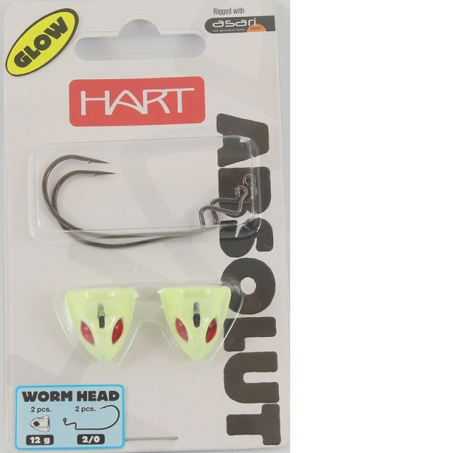 HART WORM HEAD 12g