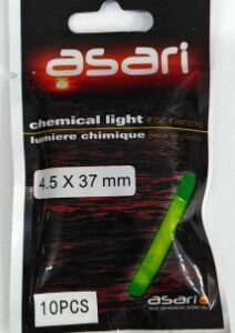 ASARI KEMIČNA LUČ 4,5X37MM 10-KOSOVNA EMBALAŽA