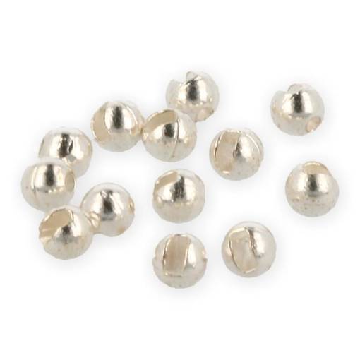 54 DEAN STREET TUNGSTEN SLOTTED BEADS SILVER