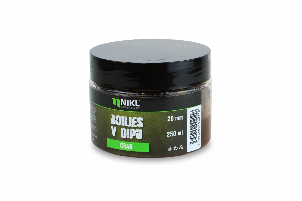 NIKL BOILIES IN DIP CRAB 20MM
