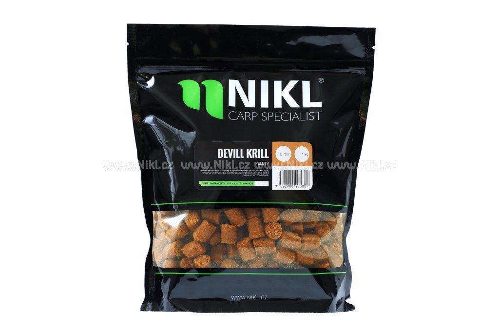 NIKL PELLETS DEVILL KRILL 3mm 1kg