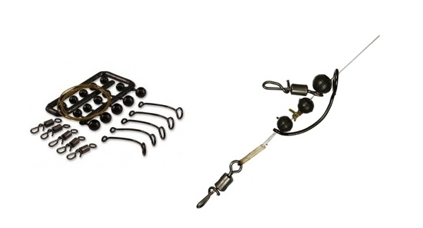 CARP R US RUNNING HELICOPTER RIG KIT BLACK