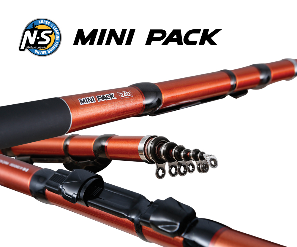 BLACK HOLE MINI PACK PARK 240 ALL ROUND PLAYER TELESCOPIC ROD