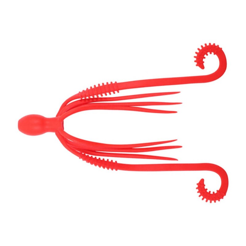 BLACK HOLE FURIOUS LAVA SQUID 4in #DEEP RED