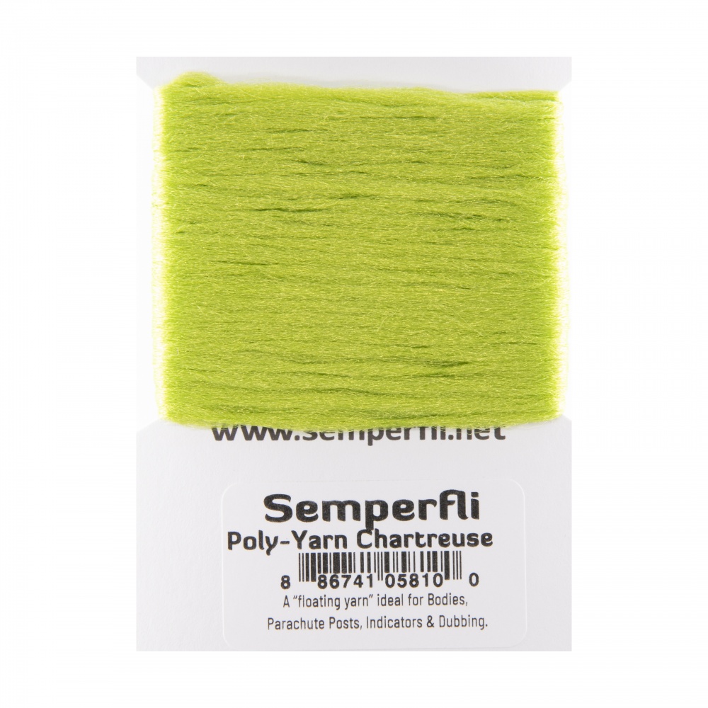 SEMPERFLI POLY-YARN #CHARTREUSE