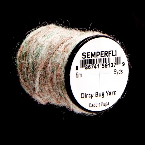SEMPERFLI DIRTY BUG YARN #CADDIS PUPA