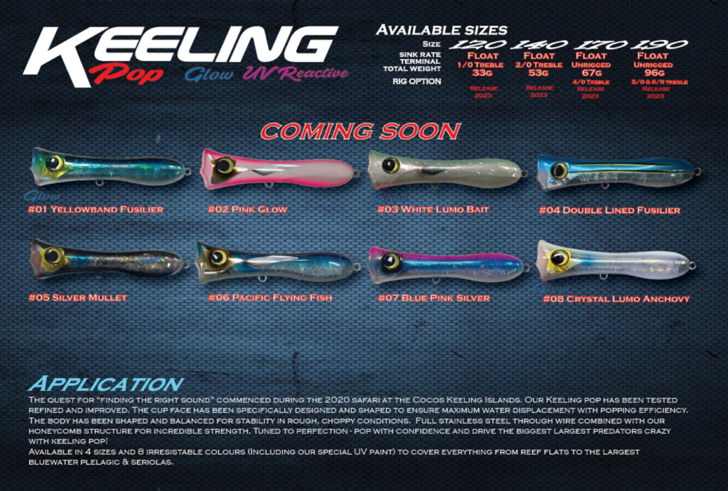 OCEANS LEGACY KEELING POP 190 96G