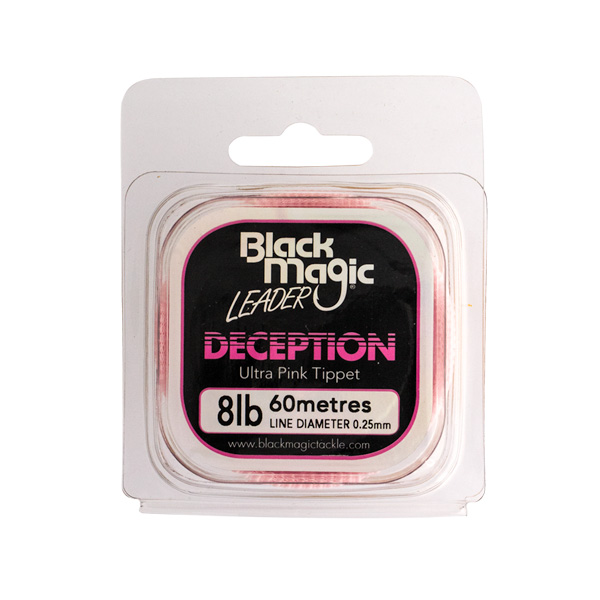 BLACK MAGIC LEADER ULTRA PINK TIPPET 60m