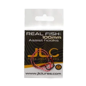 JLC DOUBLE ASSIST REAL FISH 100MM