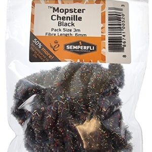 SEMPERFLI MOPSTER CHENILLE #NEGRO
