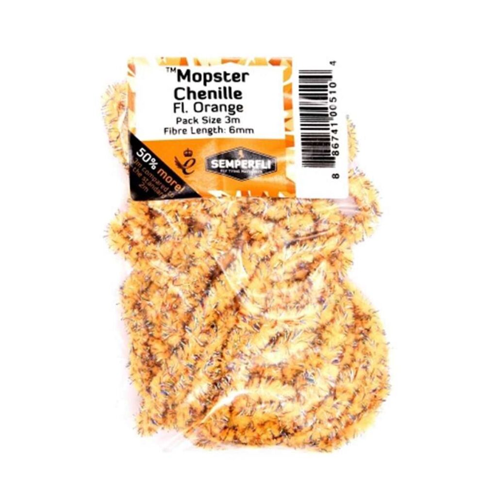 SEMPERFLI MOPSTER CHENILLE #FL. ORANGE