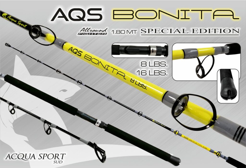 AQS BONITA ALLROUND TROLLING ROD 1.8M