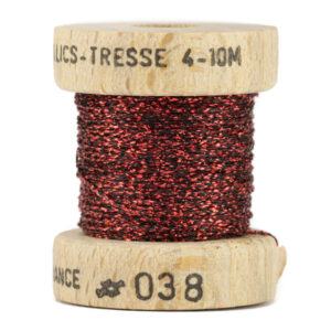 54 DEAN STREET METALLIC TRESSÉ Temno rdeča