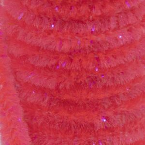 SEMPERFLI SPARKLE WORM CHENILLE #FLUORO ROZA