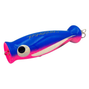 FISHERMAN BIG MOUTH POPPER HP TAIL 21cm 220g #BLUE PINK