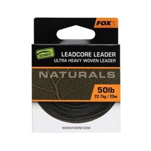 FOX NATURALS LEADCORE LEADER 50LB 7M