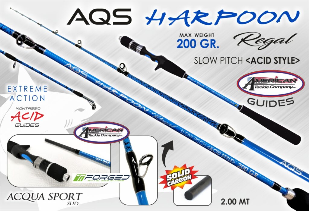AQS HARPOON REGAL SLOW JIGGING ACID 2.0 m 160g